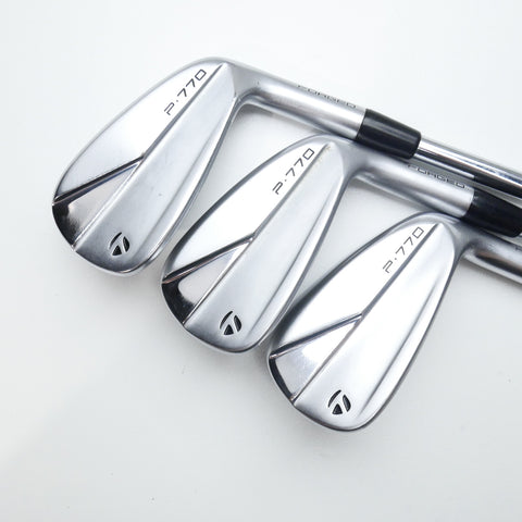 Used TaylorMade P770 2023 Iron Set / 4 - PW / Stiff Flex