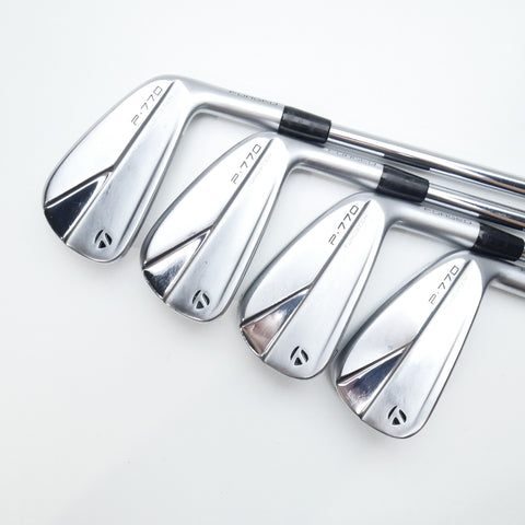 Used TaylorMade P770 2023 Iron Set / 4 - PW / Stiff Flex