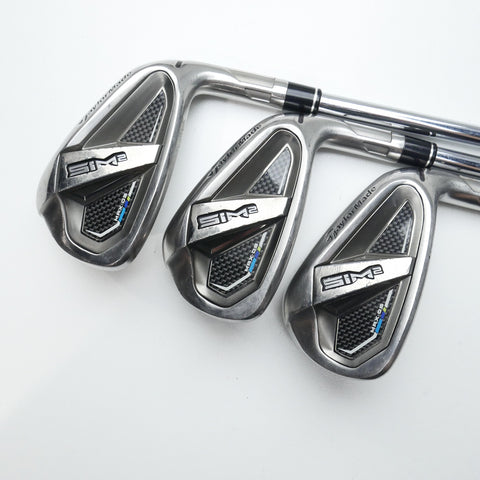 Used TaylorMade Sim2 Max OS Iron Set / 5 - PW / Regular Flex