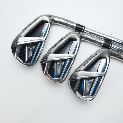 Used TaylorMade SIM Max OS Iron Set / 5 - 9 IRON / Regular Flex