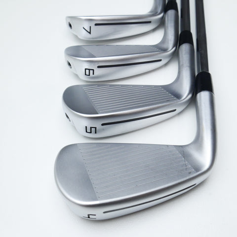 Used TaylorMade P790 2021 Iron Set / 4 - PW / Regular Flex