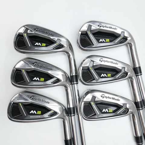 Used TaylorMade M2 2017 Iron Set / 5 - PW / Regular Flex