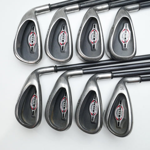 Used Callaway Big Bertha 2002 Iron Set / 4 - PW + GW / Regular Flex