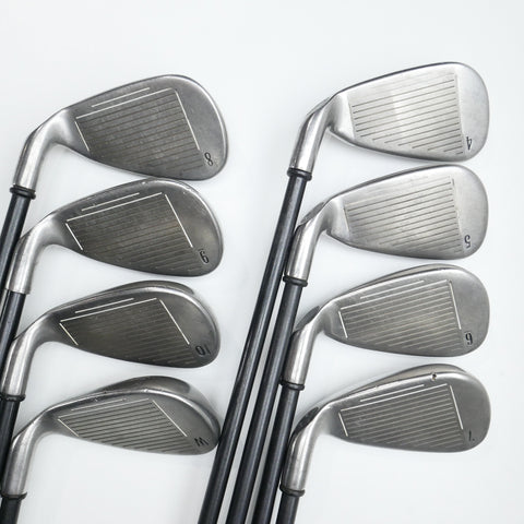 Used Callaway Big Bertha 2002 Iron Set / 4 - PW + GW / Regular Flex