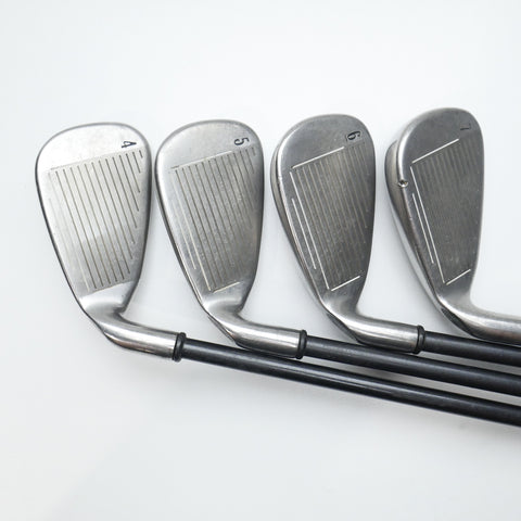 Used Callaway Big Bertha 2002 Iron Set / 4 - PW + GW / Regular Flex