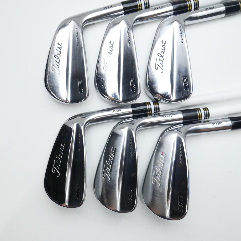 Used Titleist MB 718 Iron Set / 5 - PW / Stiff Flex