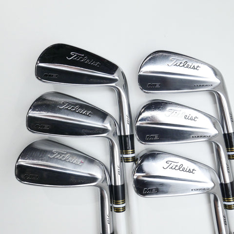 Used Titleist MB 718 Iron Set / 5 - PW / Stiff Flex