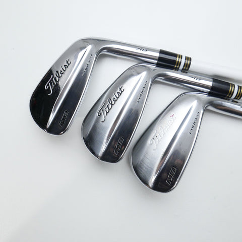 Used Titleist MB 718 Iron Set / 5 - PW / Stiff Flex