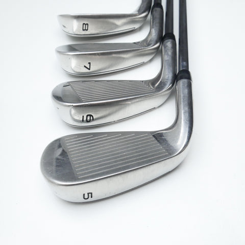 Used Callaway Paradym Ai Smoke Iron Set / 5 - PW + AW / Stiff Flex