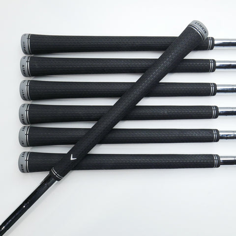 Used Callaway Paradym Ai Smoke Iron Set / 5 - PW + AW / Stiff Flex