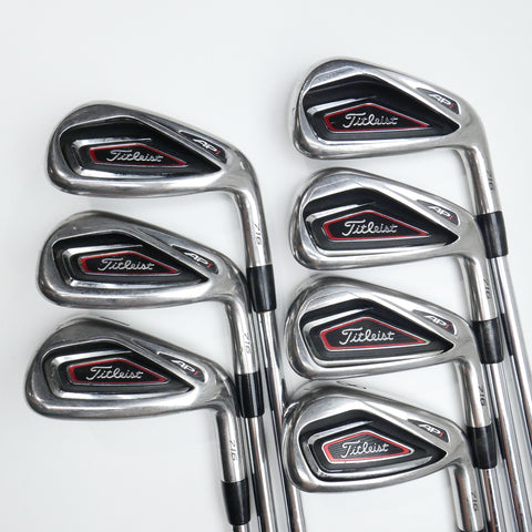 Used Titleist AP1 716 Iron Set / 5 - PW + AW / Stiff Flex