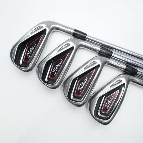 Used Titleist AP1 716 Iron Set / 5 - PW + AW / Stiff Flex