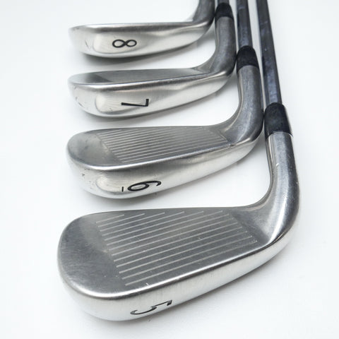 Used Titleist AP1 716 Iron Set / 5 - PW + AW / Stiff Flex
