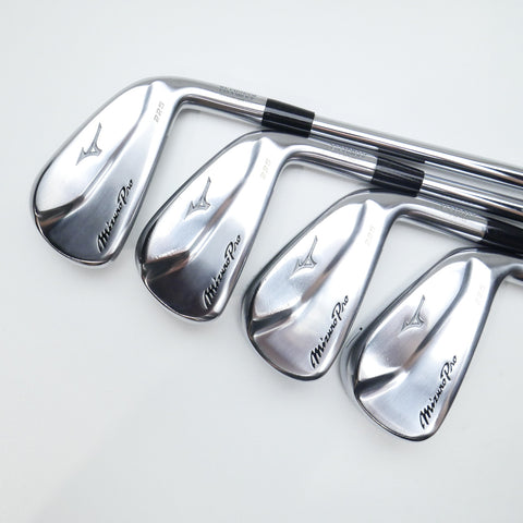 Used Mizuno Pro 225 HMB Iron Set / 4 - PW / Regular Flex