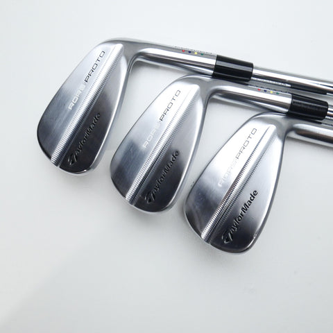 Used TaylorMade Rors Proto Iron Set / 4 - PW / TX Flex