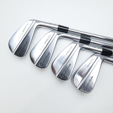 Used TaylorMade Rors Proto Iron Set / 4 - PW / TX Flex