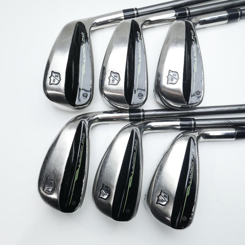 Used Wilson Launch Pad 2022 Iron Set / 5 - PW / A Flex