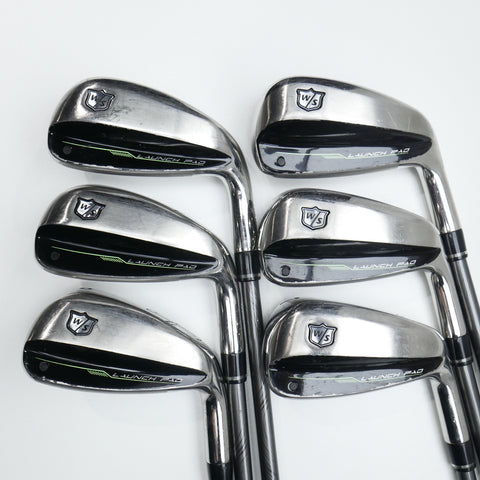 Used Wilson Launch Pad 2022 Iron Set / 5 - PW / A Flex