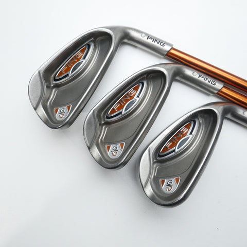 Used Ping G10 Iron Set / 5 - 9 IRON / Regular Flex
