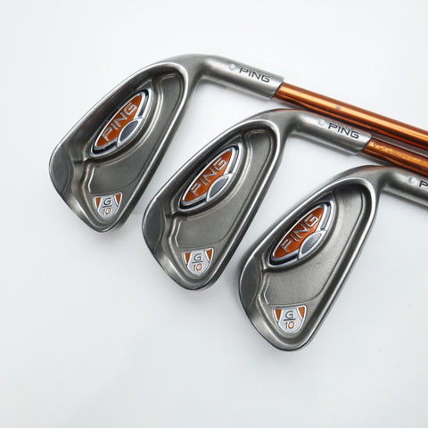 Used Ping G10 Iron Set / 5 - 9 IRON / Regular Flex