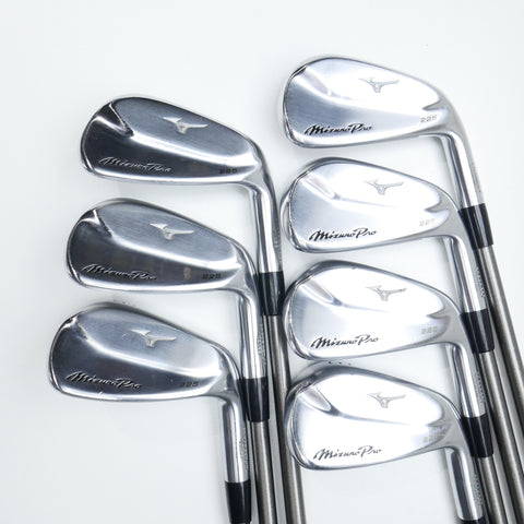 Used Mizuno Pro 225 Iron Set / 5 - PW + GW / Regular Flex