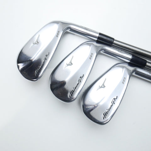 Used Mizuno Pro 225 Iron Set / 5 - PW + GW / Regular Flex