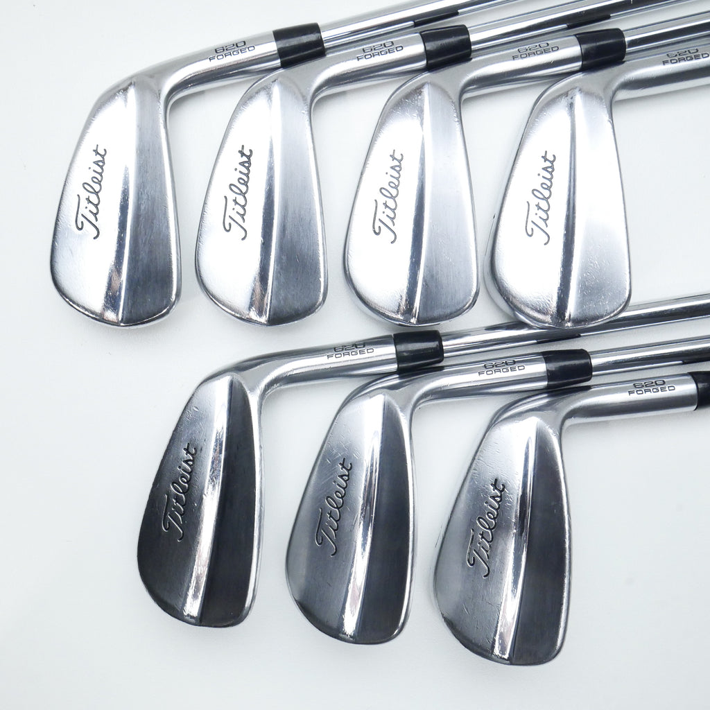 Used Titleist 620 MB Iron Set / 4 - PW / Stiff Flex
