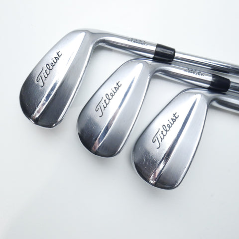 Used Titleist 620 MB Iron Set / 4 - PW / Stiff Flex