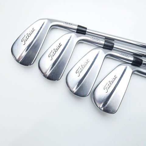 Used Titleist 620 MB Iron Set / 4 - PW / Stiff Flex