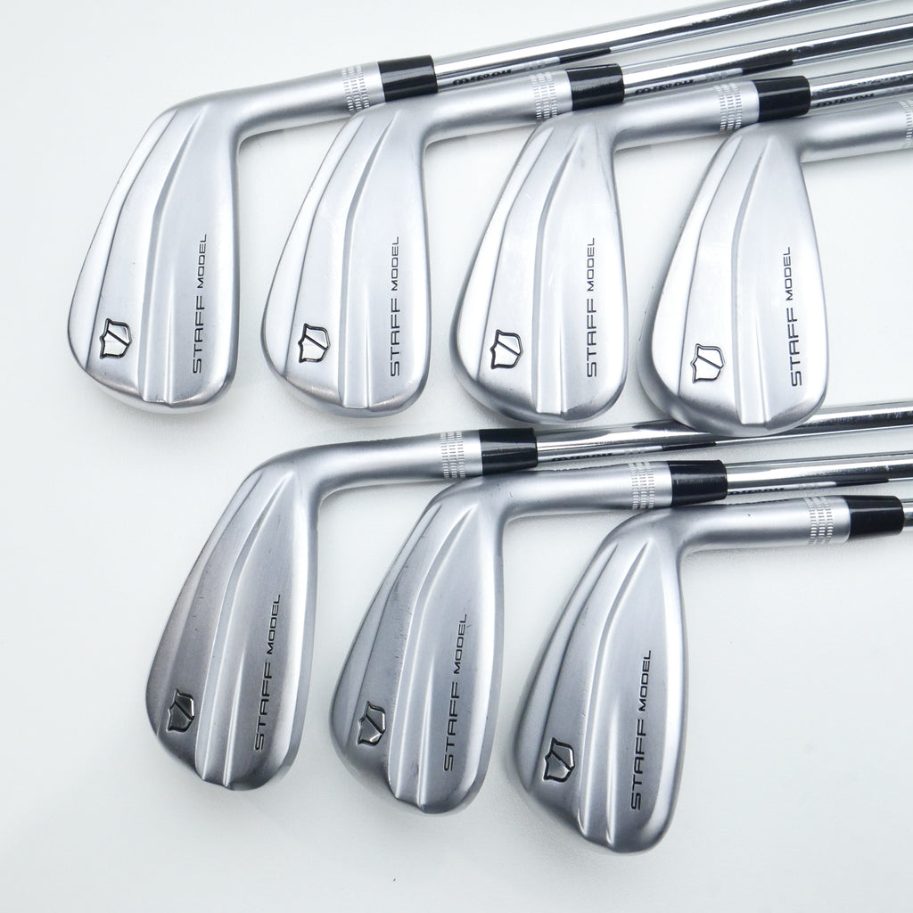 Used Wilson Staff Model XB Iron Set / 5 - PW + GW / Regular Flex