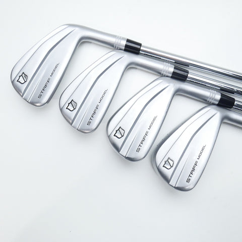 Used Wilson Staff Model XB Iron Set / 5 - PW + GW / Regular Flex