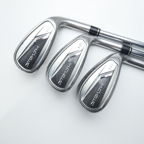 Used TaylorMade Stealth HD Iron Set / 5 - SW / Regular Flex