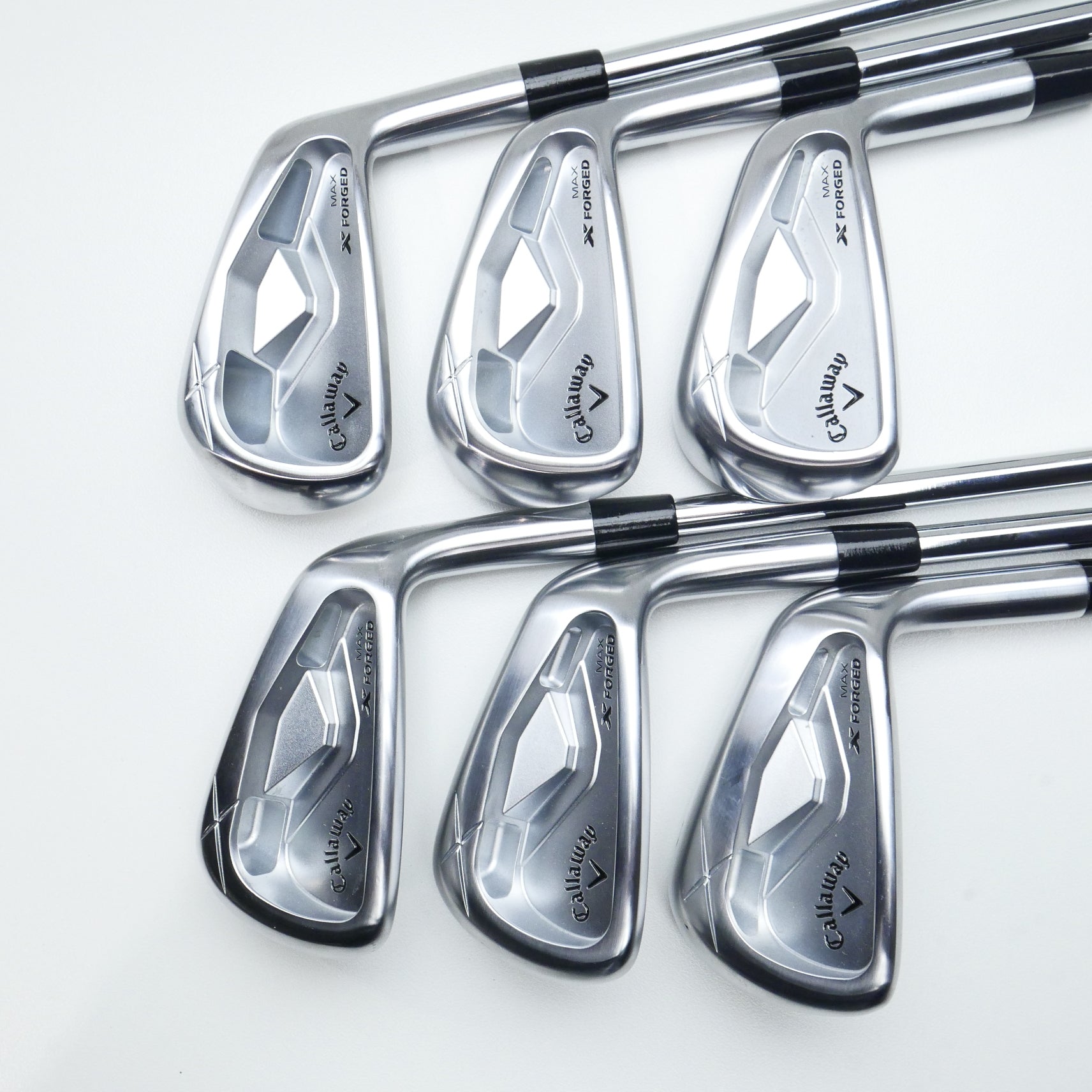 Used Callaway X Forged Max Iron Set / 5 - PW / Stiff Flex