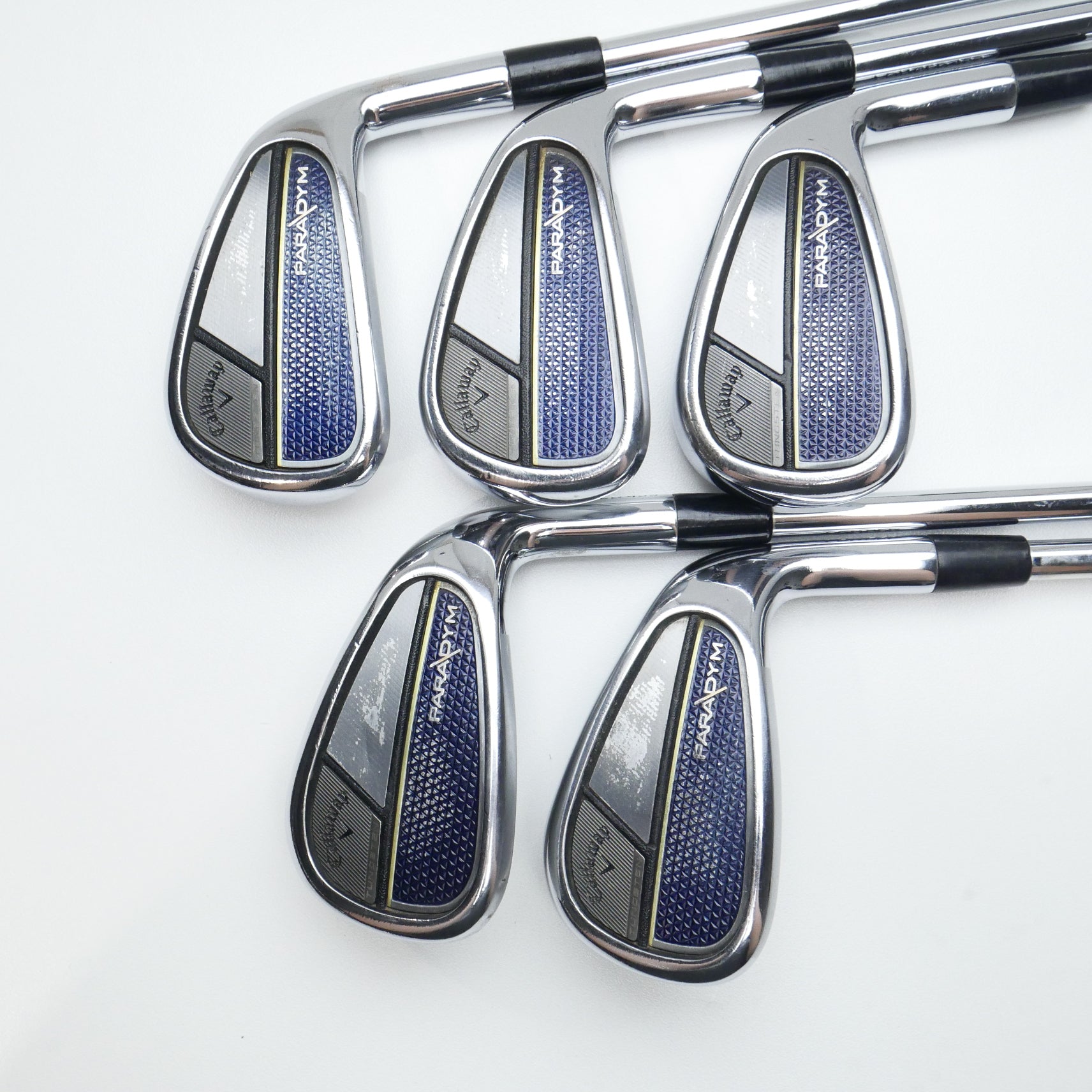 Used Callaway Paradym Iron Set / 6 - PW / Stiff Flex