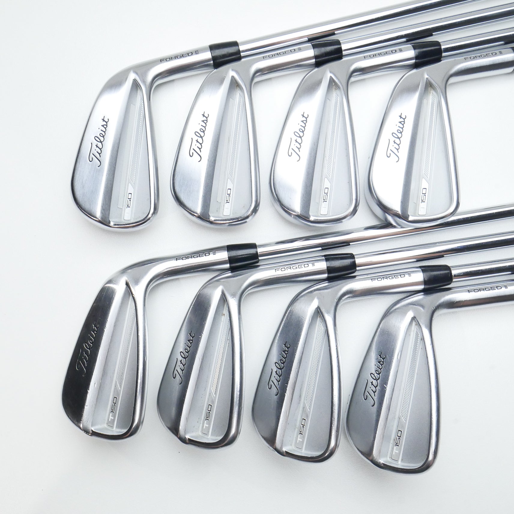 Used Titleist T150 2023 Iron Set / 4 - PW + 48° / Regular Flex