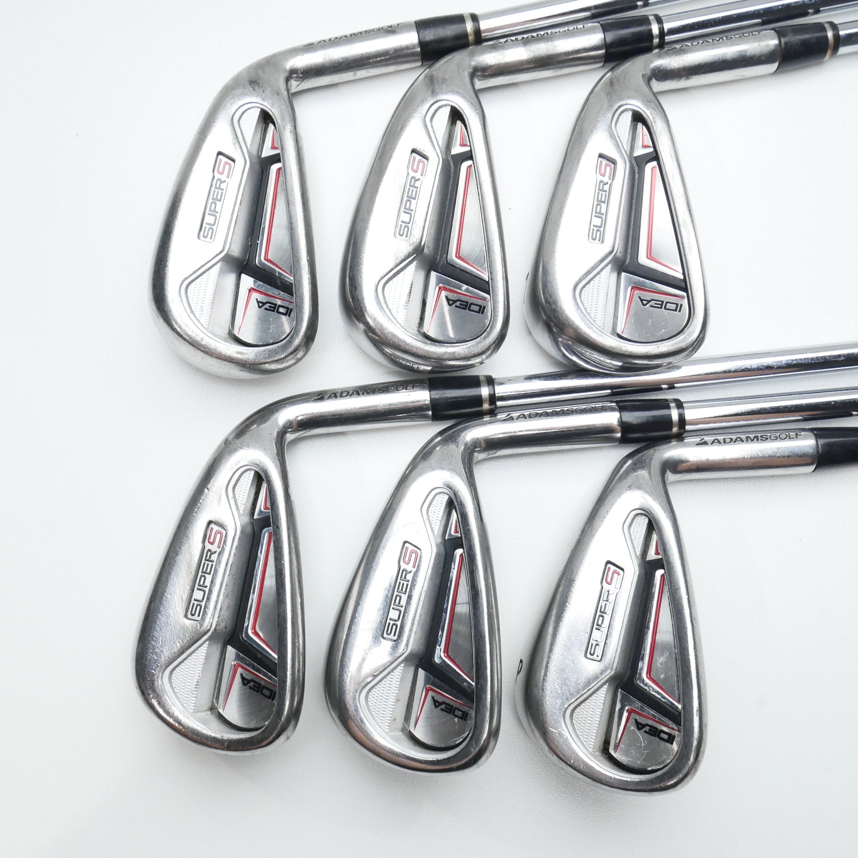 Used Adams Idea Super S Iron Set / 5 - PW / Regular Flex - Replay Golf 