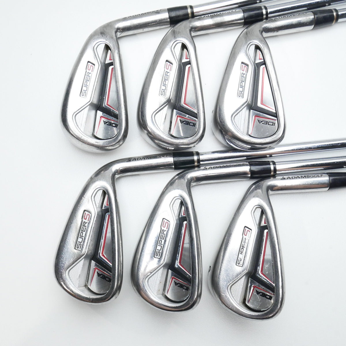 Used Adams Idea Super S Iron Set / 5 - PW / Regular Flex