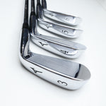 Used Mizuno MP-57 Iron Set / 3 - PW / Regular Flex / Left-Handed