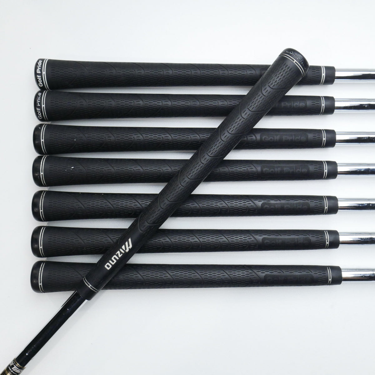 Used Mizuno MP-57 Iron Set / 3 - PW / Regular Flex / Left-Handed