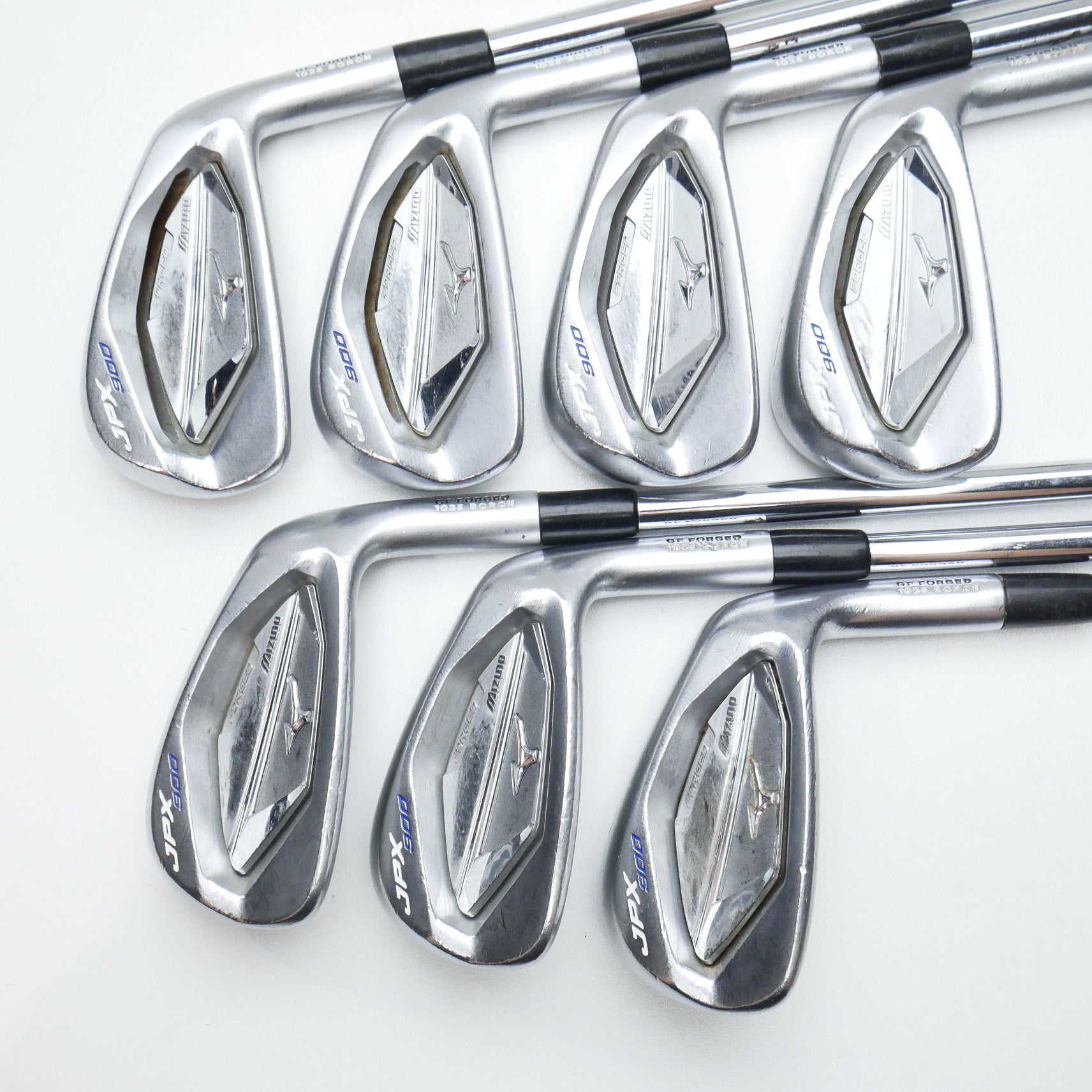 Used Mizuno JPX 900 Forged Iron Set / 4 - PW / Stiff Flex