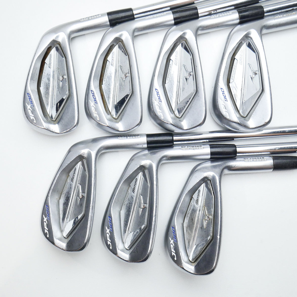 Used Mizuno JPX 900 Forged Iron Set / 4 - PW / Stiff Flex