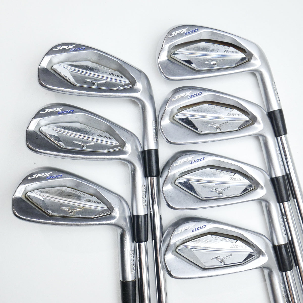 Used Mizuno JPX 900 Forged Iron Set / 4 - PW / Stiff Flex