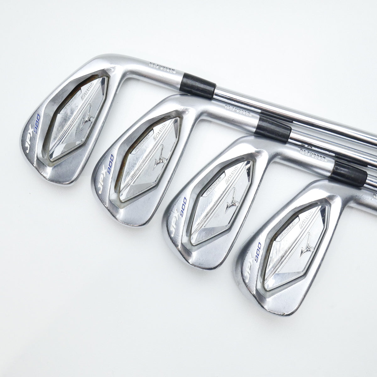 Used Mizuno JPX 900 Forged Iron Set / 4 - PW / Stiff Flex