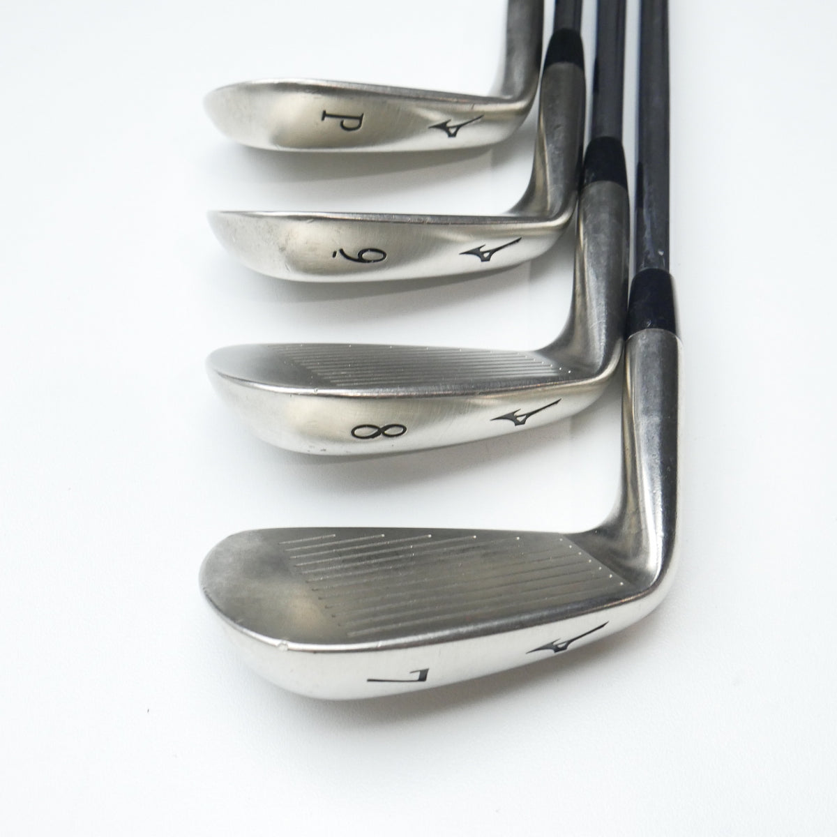Used Mizuno MP-68 Iron Set / 3 - PW / Stiff Flex