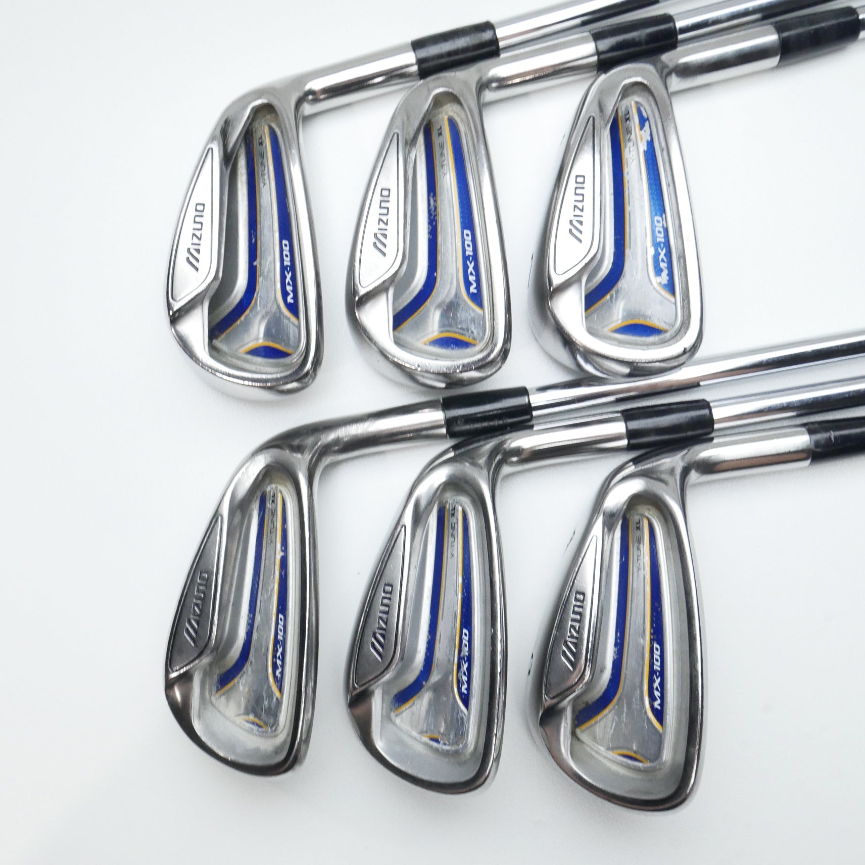 Used Mizuno MX-100 Iron Set / 5 - PW / Regular Flex - Replay Golf 