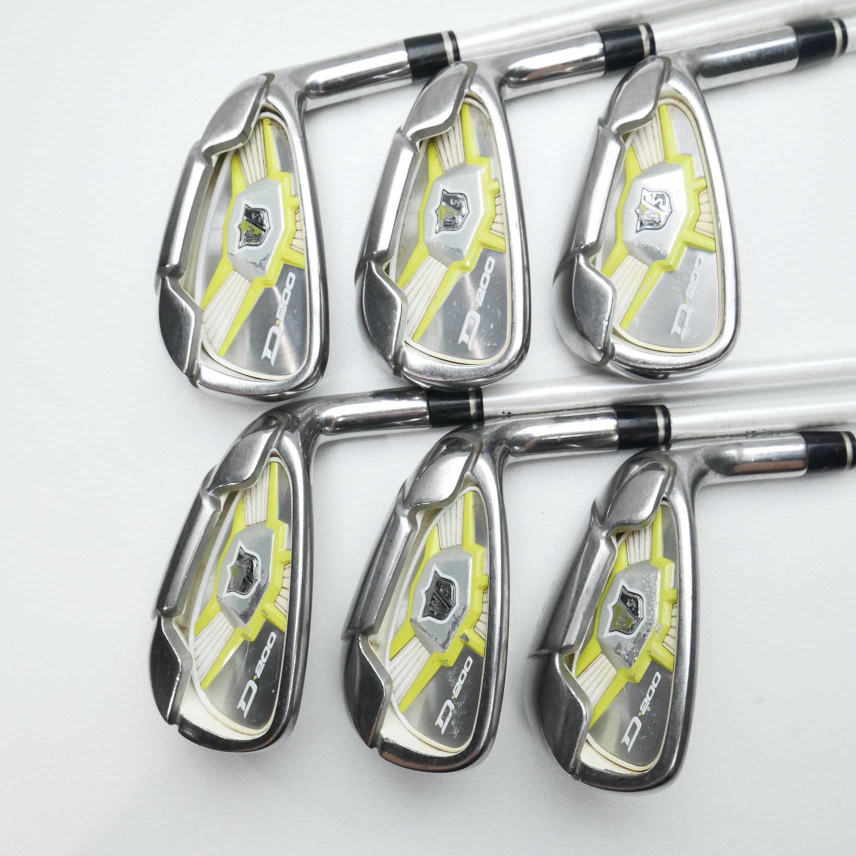 Used Wilson D200 Womens Iron Set / 6 - SW / Ladies Flex - Replay Golf 