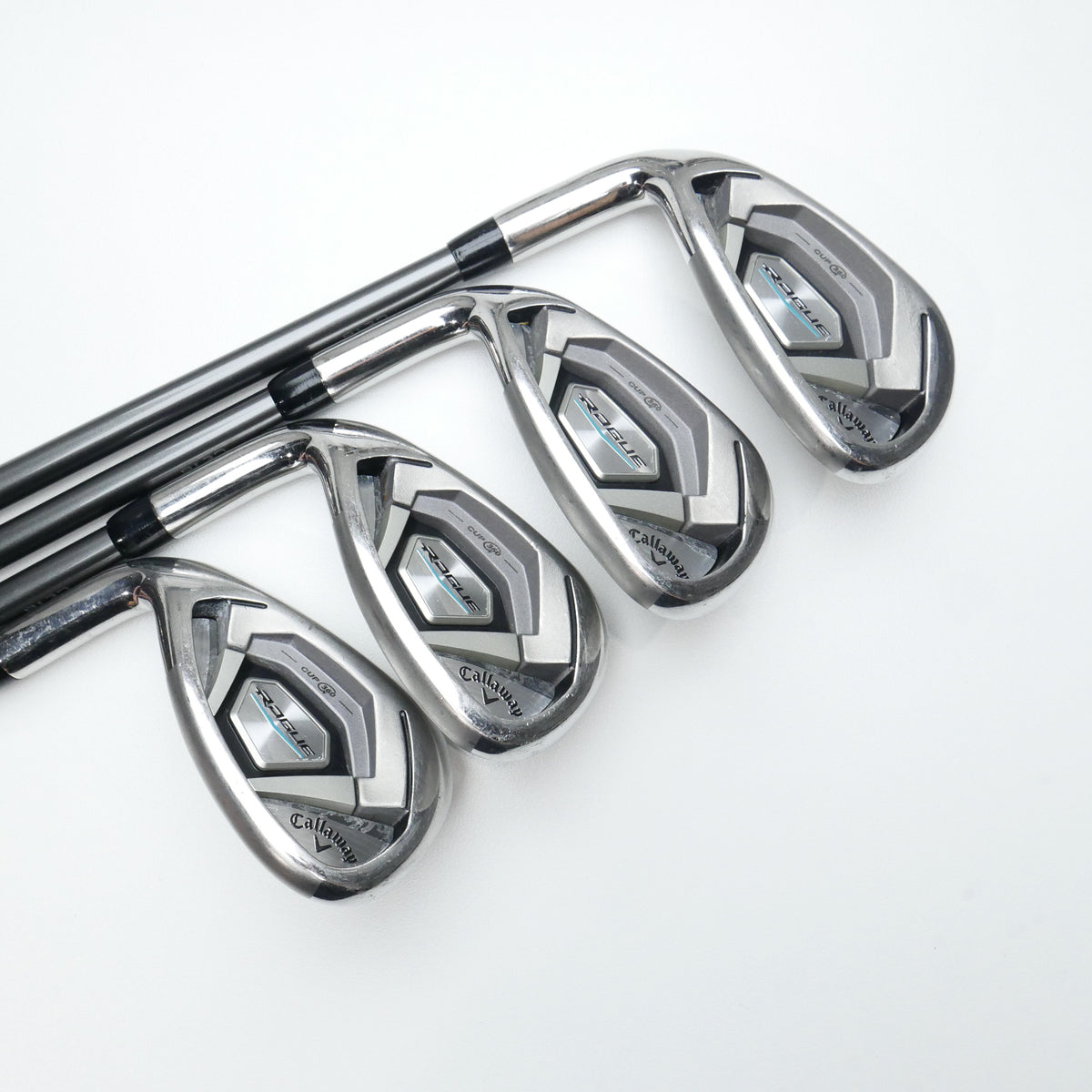 Used Callaway Rogue Iron Set / 5 - SW + AW / A Flex / Left-Handed - Replay Golf 