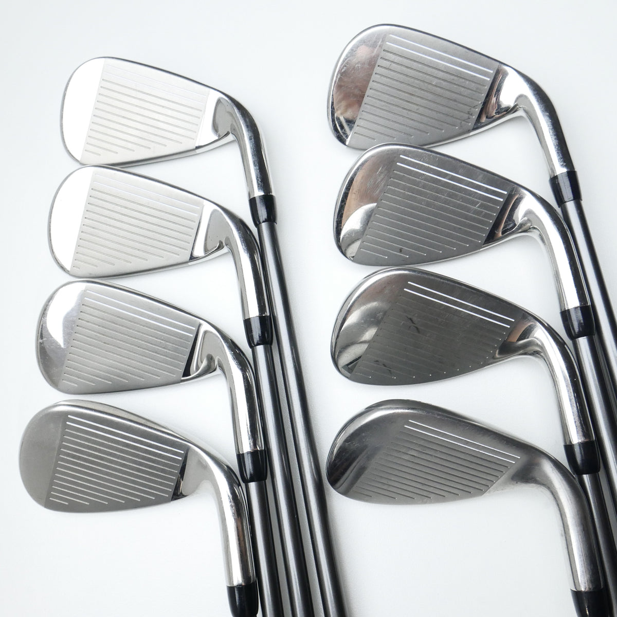 Used Callaway Rogue Iron Set / 5 - SW + AW / A Flex / Left-Handed - Replay Golf 