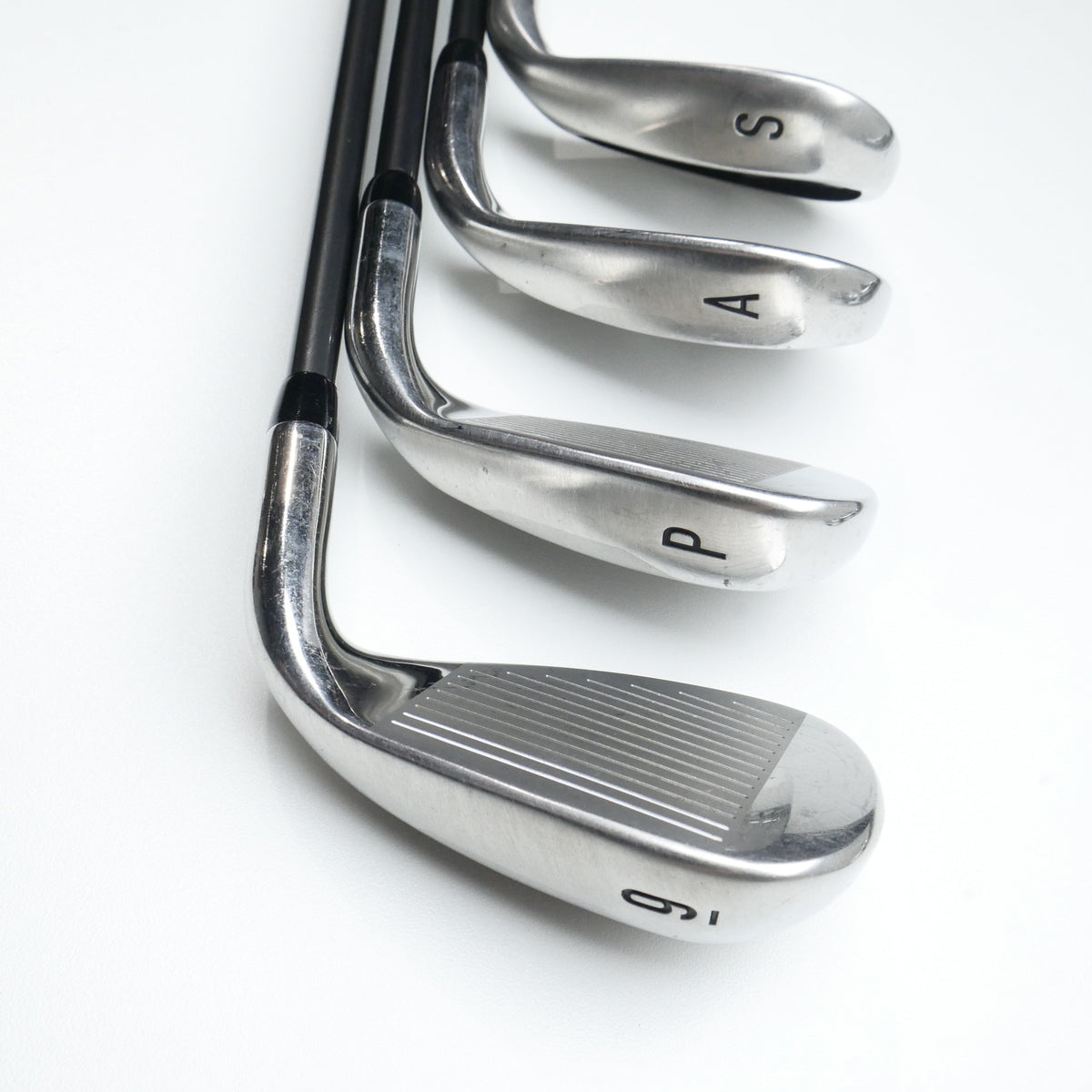 Used Callaway Rogue Iron Set / 5 - SW + AW / A Flex / Left-Handed - Replay Golf 