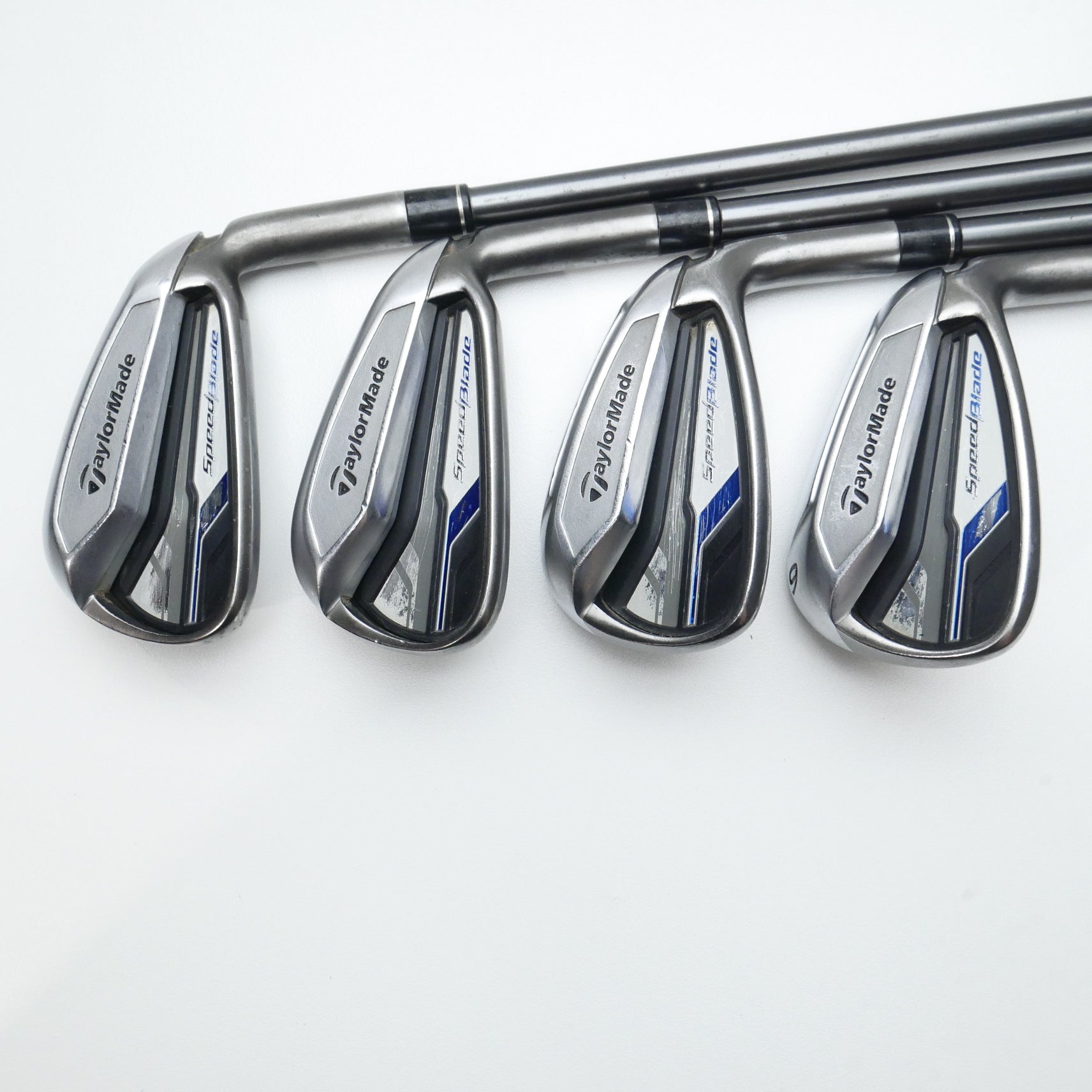 Used TaylorMade SpeedBlade Iron Set / 6 - 9 Iron / Ladies Flex - Replay Golf 